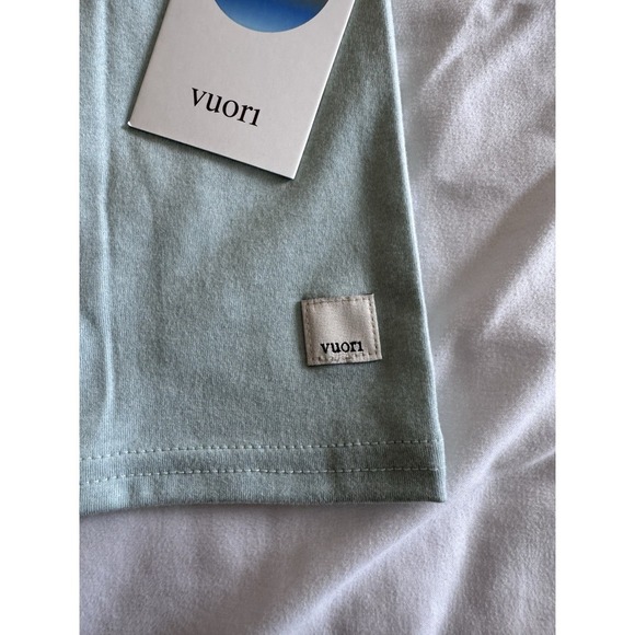 New Vuori Women's Energy Tank Top Spearmint Heather Size XL Light Weight NWT - Picture 3 of 8
